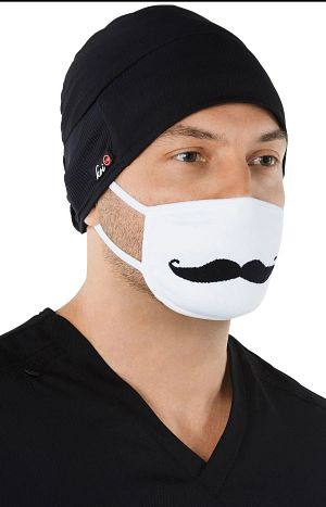 Fashion Mask 4-pk Mustache