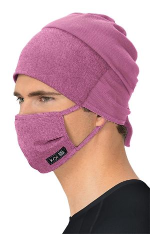 Fashion Mask 1-pc Heather Azalea Pink