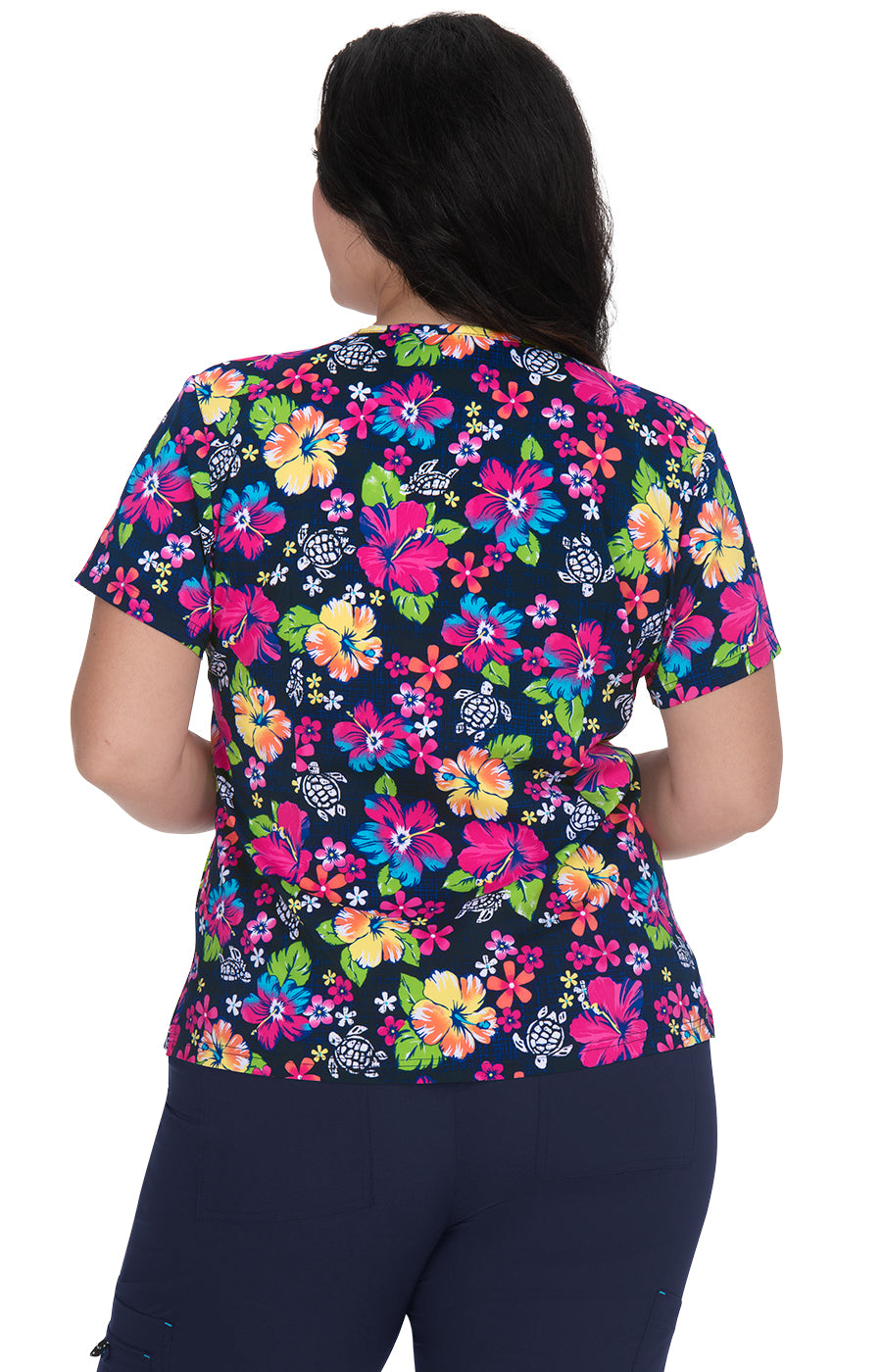 Leslie Top Hono & Hibiscus