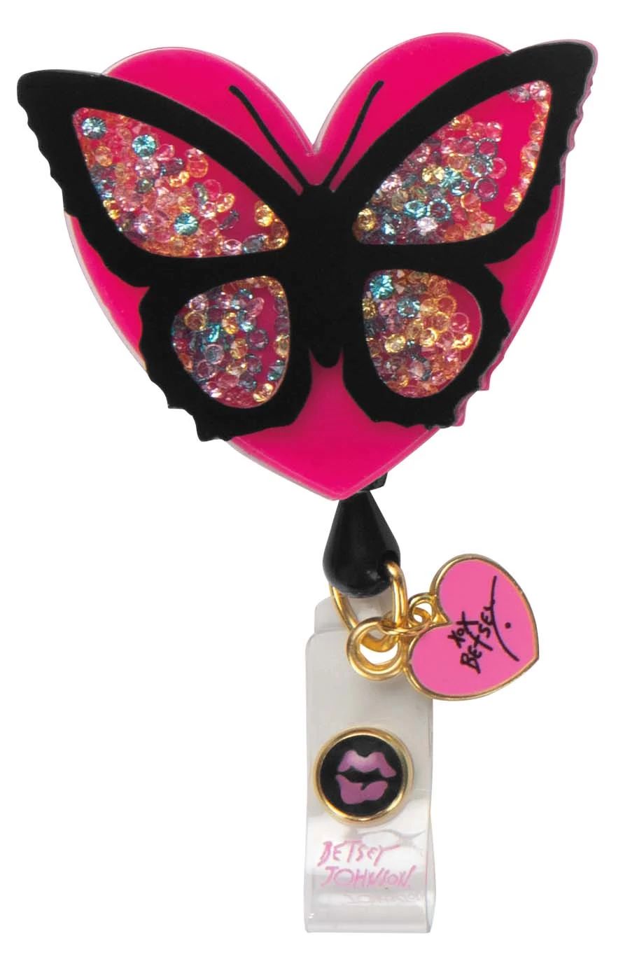 betsey-retractable-badges-heart-butterfly