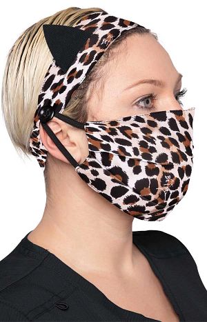 Fashion Mask+ Cat Headband set Capri Leopard