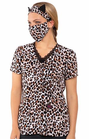 Fashion Mask+ Cat Headband set Capri Leopard
