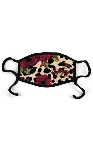 Adjustable Fashion Mask Floral Cheetah