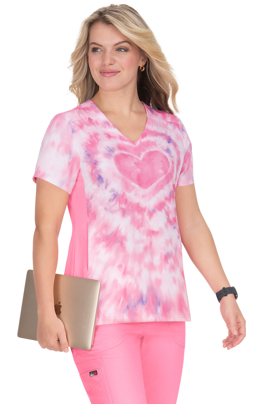 Reform Placement Top Tie Dye Hearts