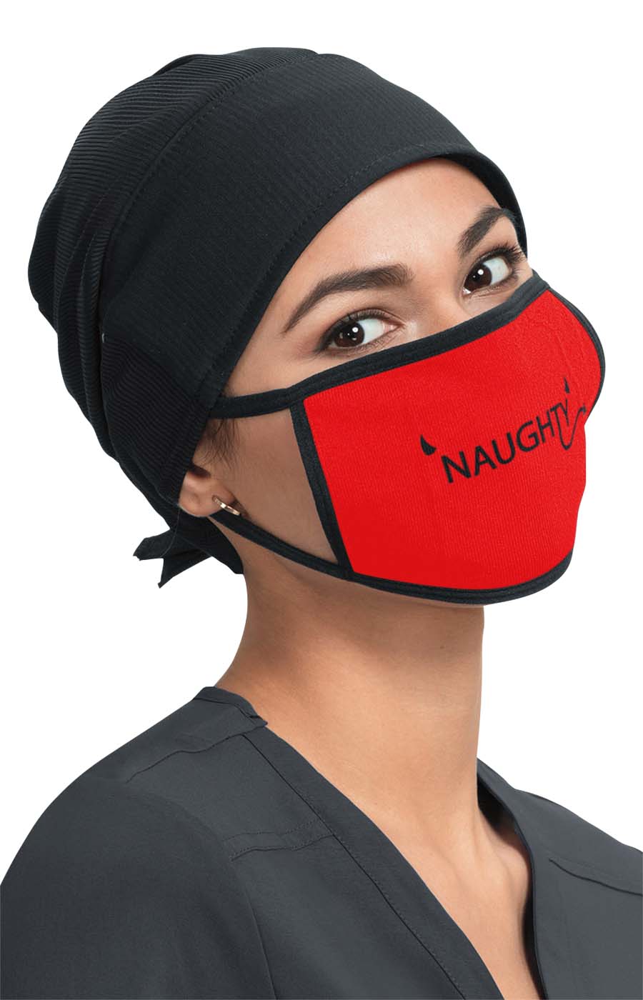 Reversible Fashion Mask Naughty and Nice