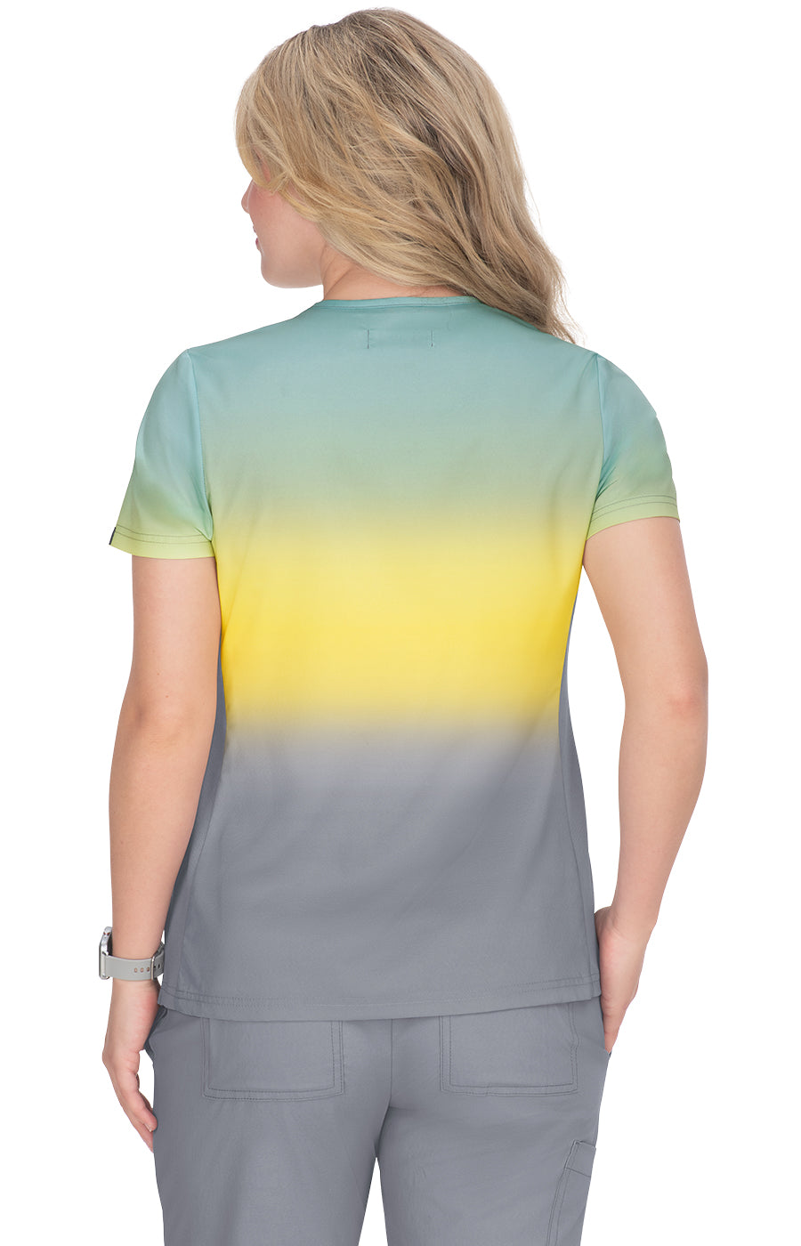 Cali Top Sage Sunshine Platinum Grey Ombre