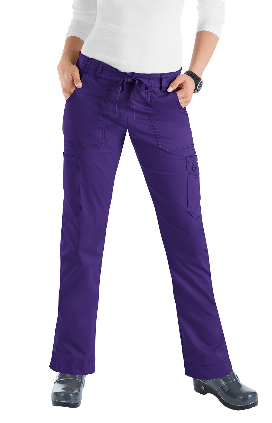 Stretch Lindsey Pant Grape