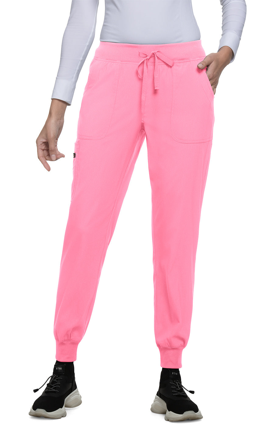 【hug your skin】 Lace jogger pants /追跡付 ジョガー hug your skin(ハグユアスキン) ボトムス(レディース